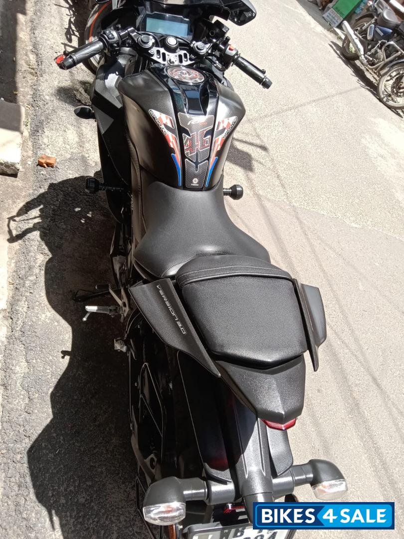 Matte Black Yamaha YZF R15 V3 BS6