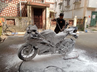 Matte Black Yamaha YZF R15 V3 BS6