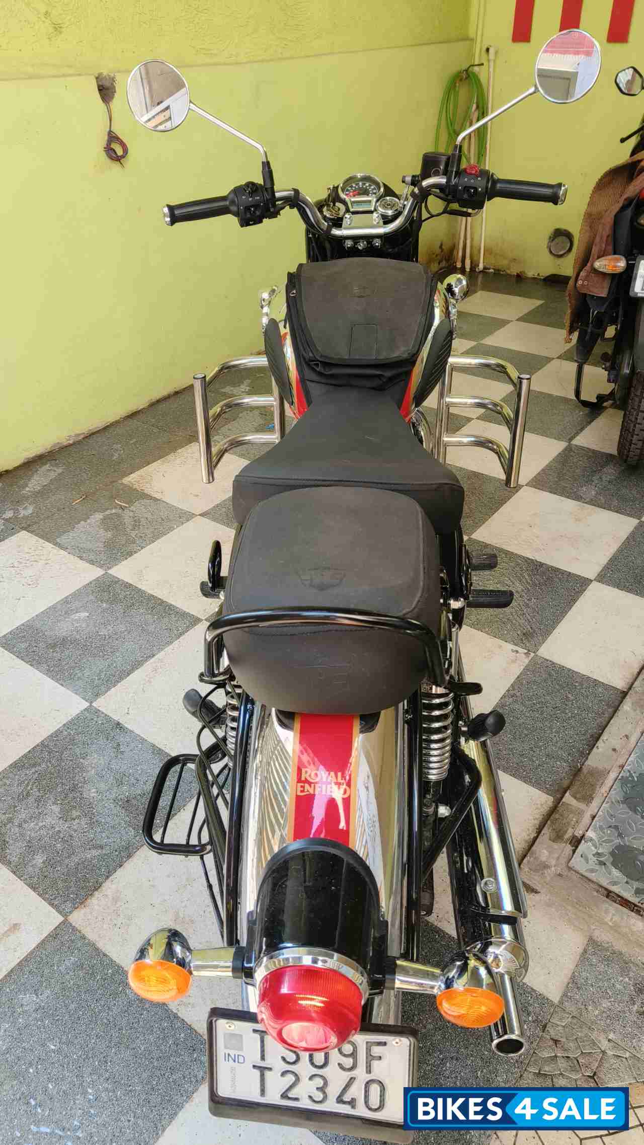 Chrome Red Royal Enfield Classic 350 BS VI