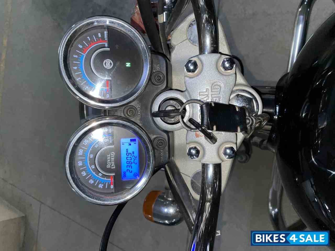 Flicker Black Royal Enfield Thunderbird 350