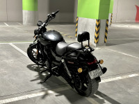 Black Harley Davidson Street 750