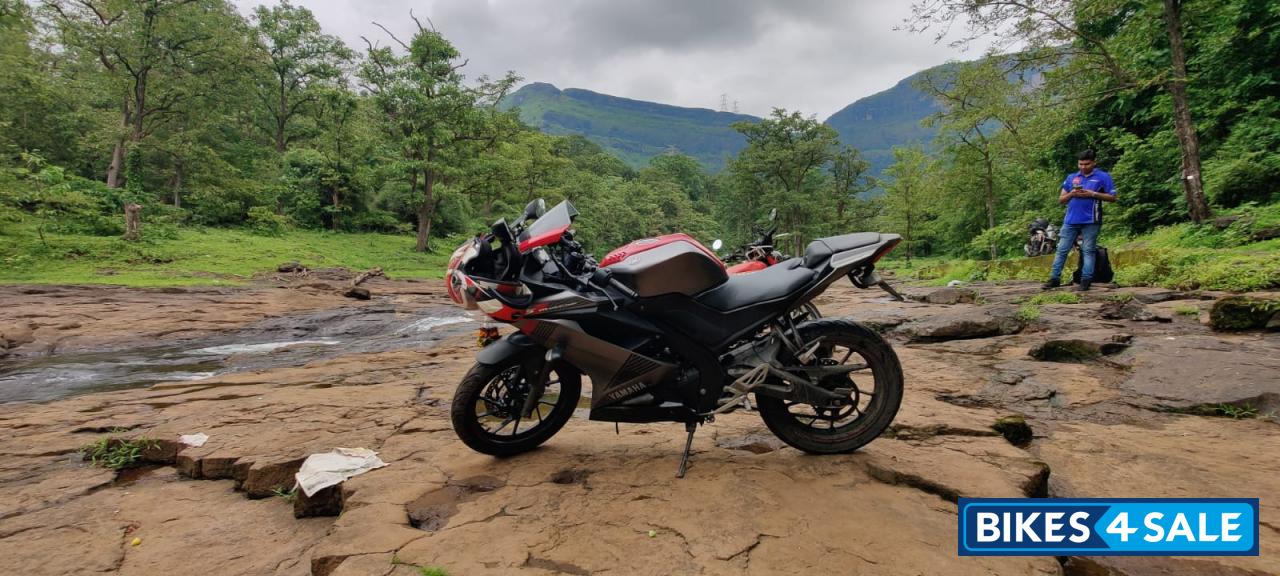 Red Yamaha YZF R15 V3