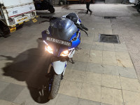 Blue White Bajaj Pulsar RS 200 ABS