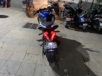 Blue White Bajaj Pulsar RS 200 ABS