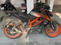 Black And Orange KTM Duke 250