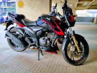Black & Red TVS Apache RTR 200 4V ABS Race Edition 2.0