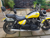 Yellow Triumph Thunderbird