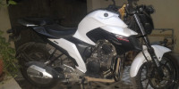 Black And White Yamaha FZS 25