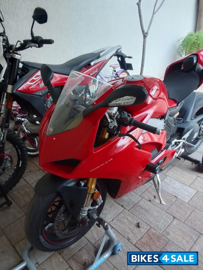 Red Ducati Panigale V4