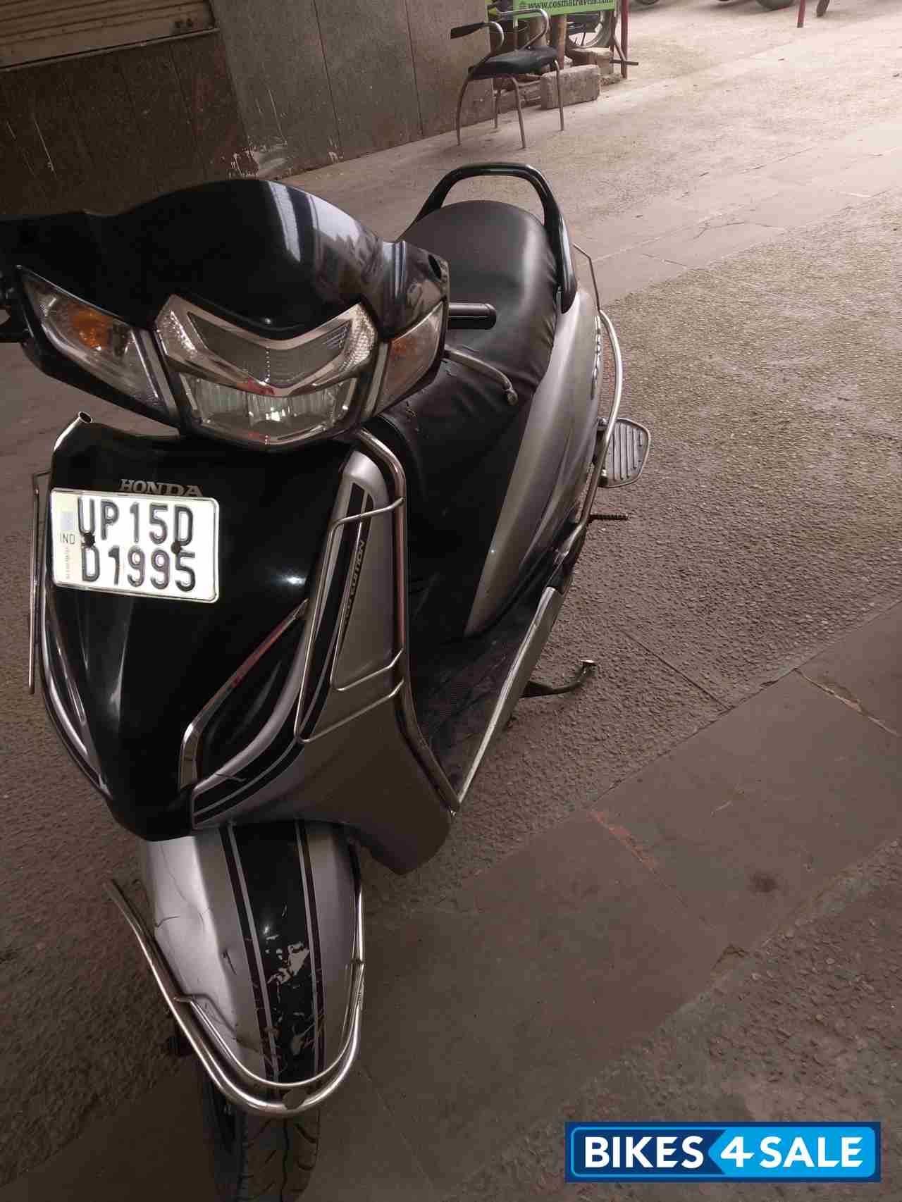 Black & Silver Honda Activa 5G