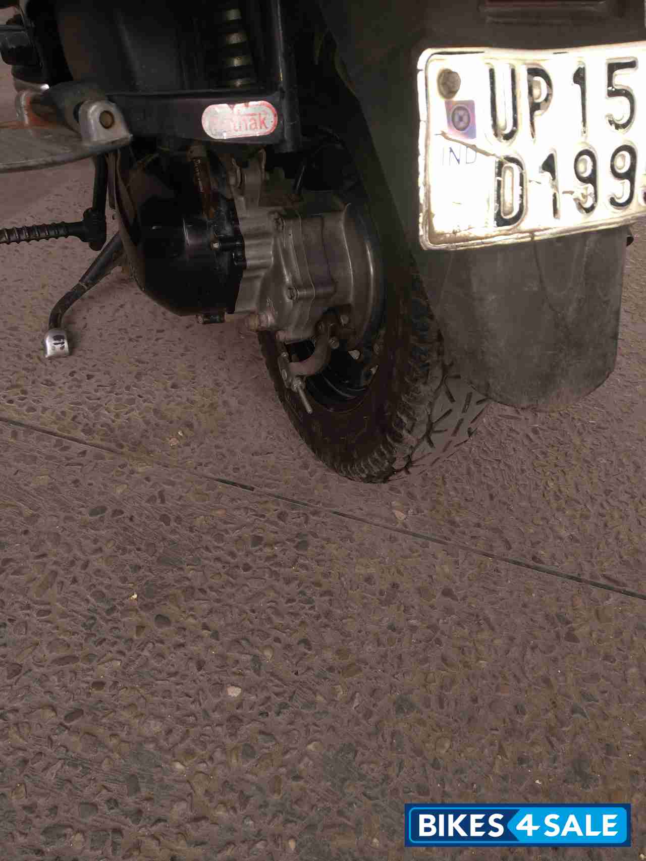 Black & Silver Honda Activa 5G