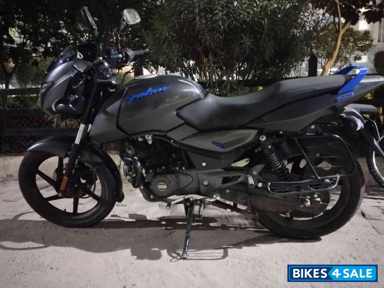Grey With Blue Bajaj Pulsar 125 Neon BS6