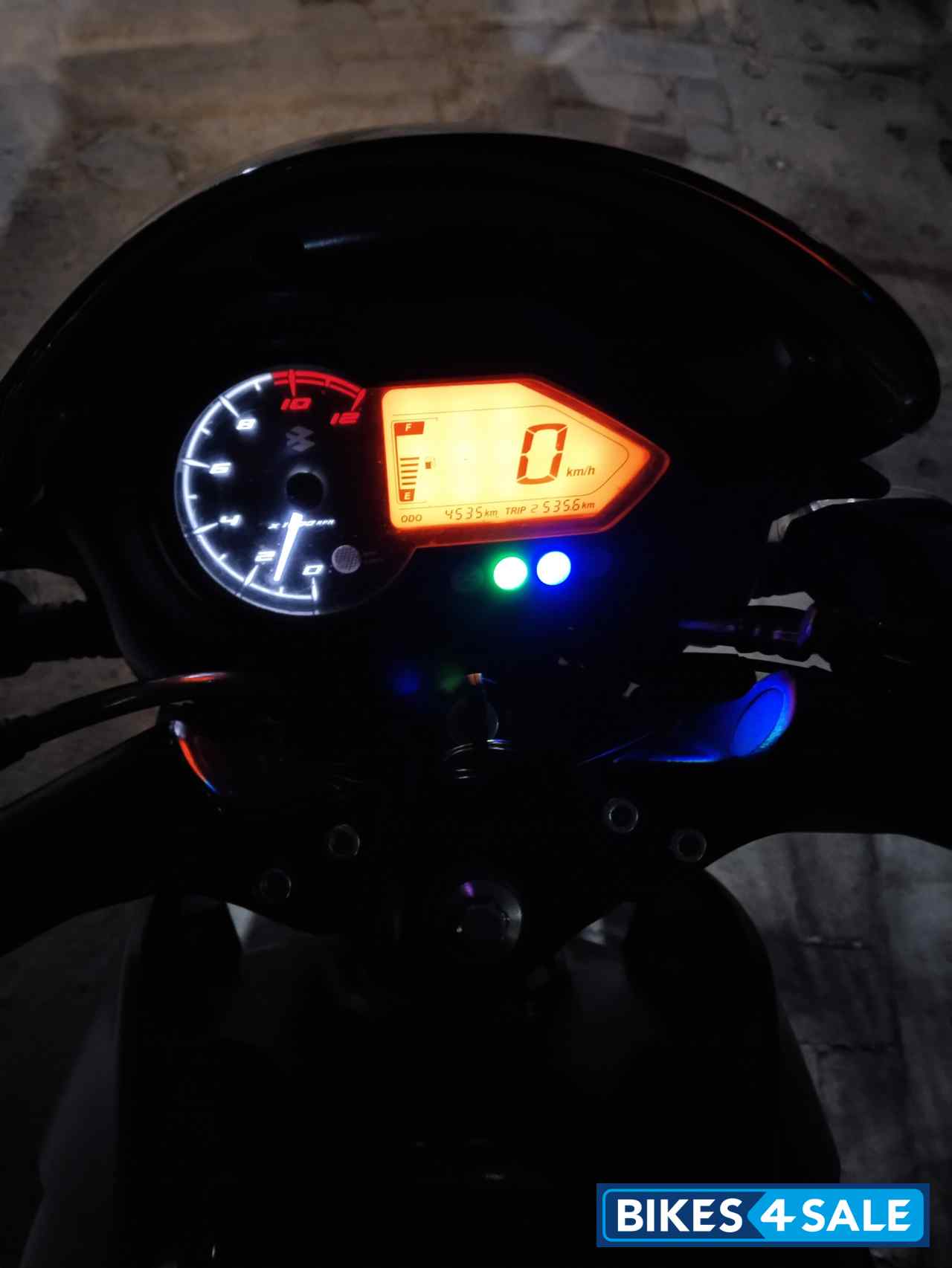Grey With Blue Bajaj Pulsar 125 Neon BS6