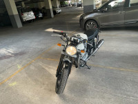 White Royal Enfield Continental GT 650 Twin