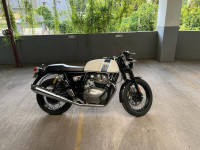 White Royal Enfield Continental GT 650 Twin