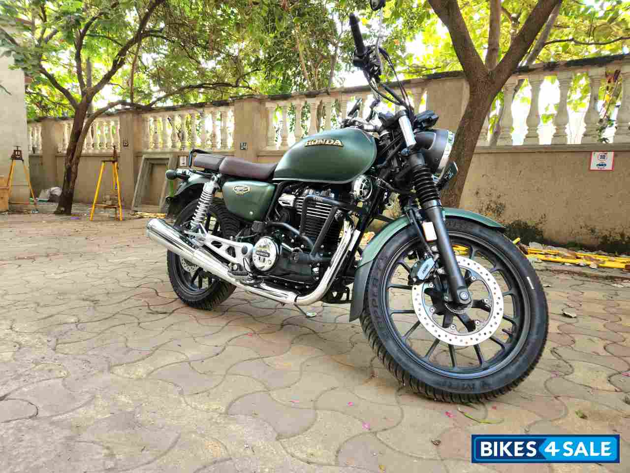 Mat Marshal Green Honda CB350RS CB350