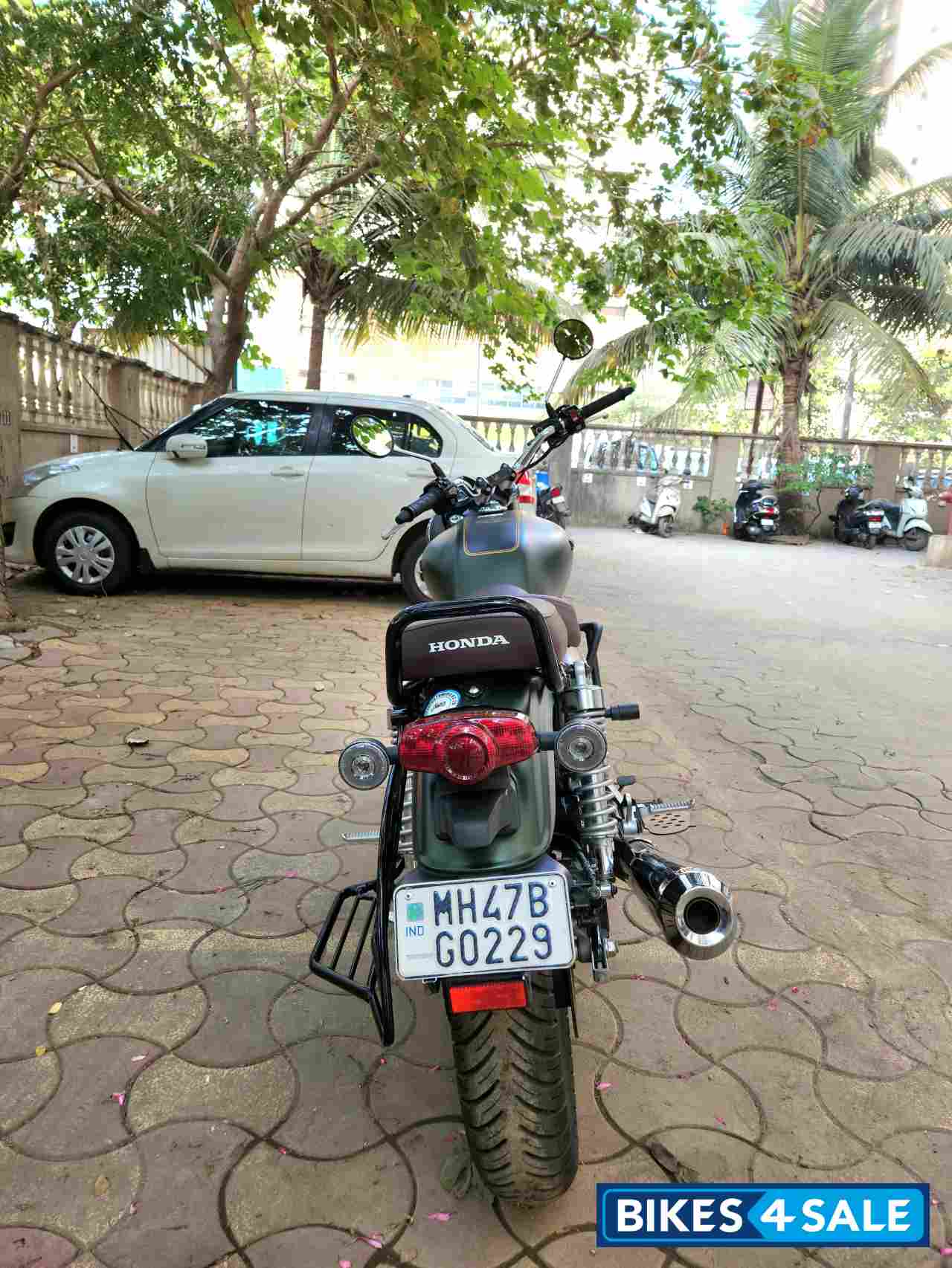 Mat Marshal Green Honda CB350RS CB350