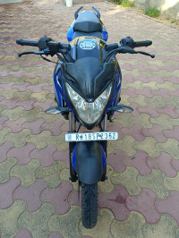 Blue Nd Black Bajaj Pulsar 200 NS