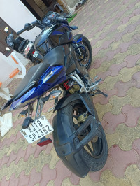 Blue Nd Black Bajaj Pulsar 200 NS