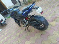 Blue Nd Black Bajaj Pulsar 200 NS