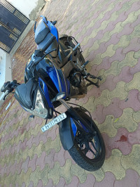 Blue Nd Black Bajaj Pulsar 200 NS
