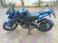 Blue Nd Black Bajaj Pulsar 200 NS