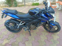 Blue Nd Black Bajaj Pulsar 200 NS