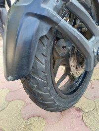 Blue Nd Black Bajaj Pulsar 200 NS
