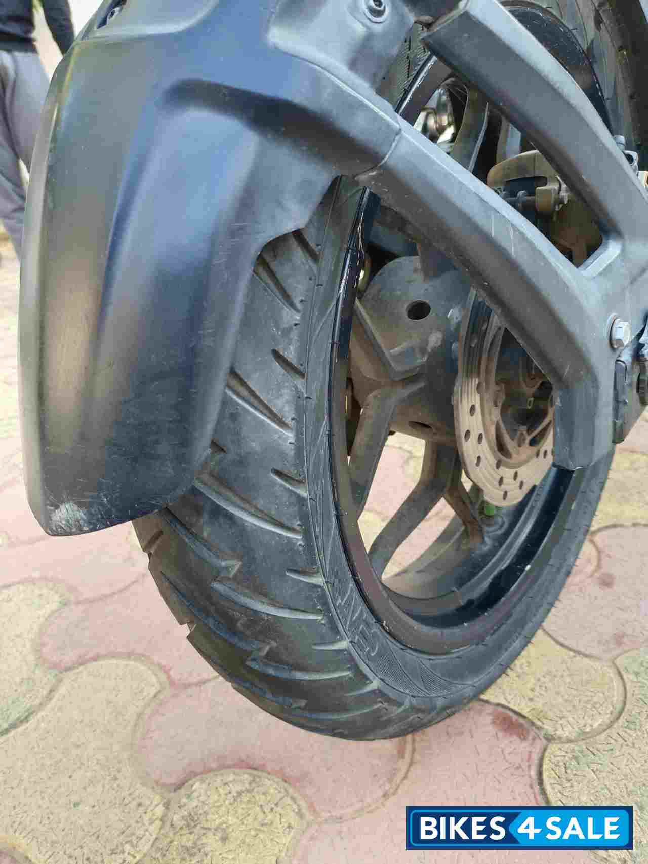 Blue Nd Black Bajaj Pulsar 200 NS