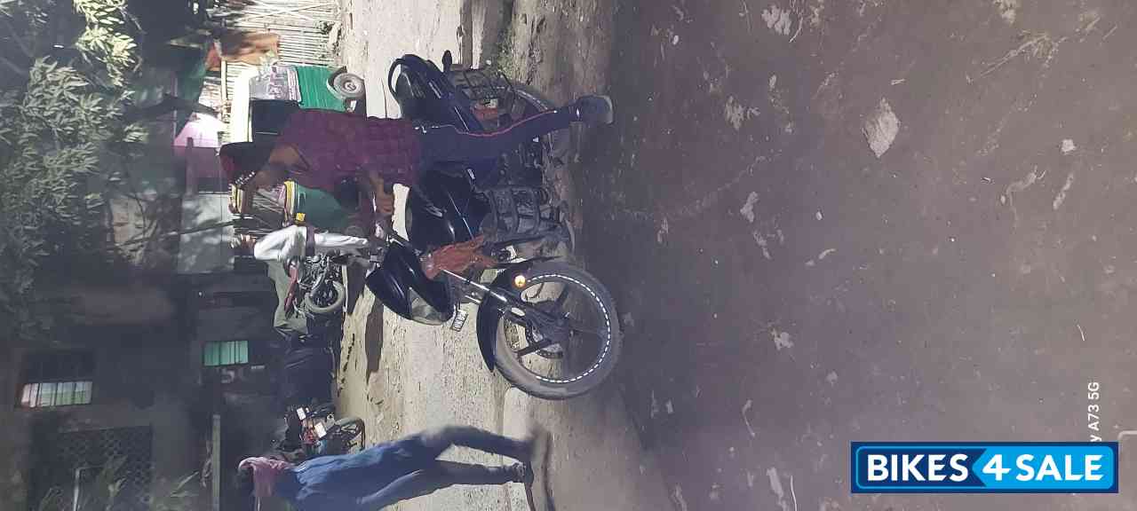 Blue Black Hero Glamour 125