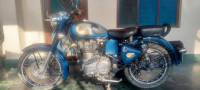 Blue Royal Enfield Classic 350