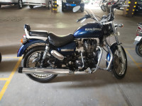 Blue Royal Enfield Thunderbird 350
