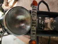 Black L Royal Enfield Bullet 350 ES BS6