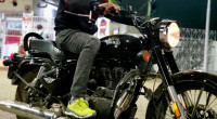 Black L Royal Enfield Bullet 350 ES BS6