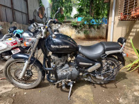 Matte Black Royal Enfield Thunderbird 350