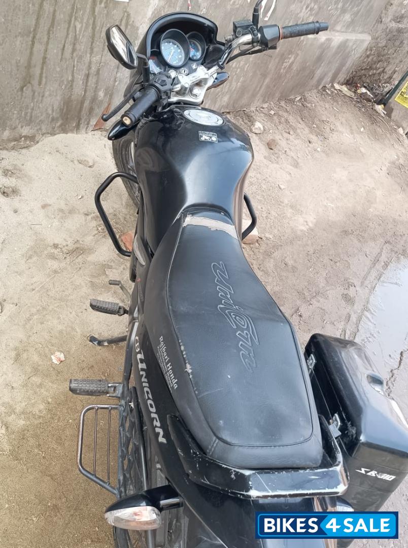 Black Honda CB Unicorn