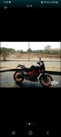 Orange And Black KTM Duke 390
