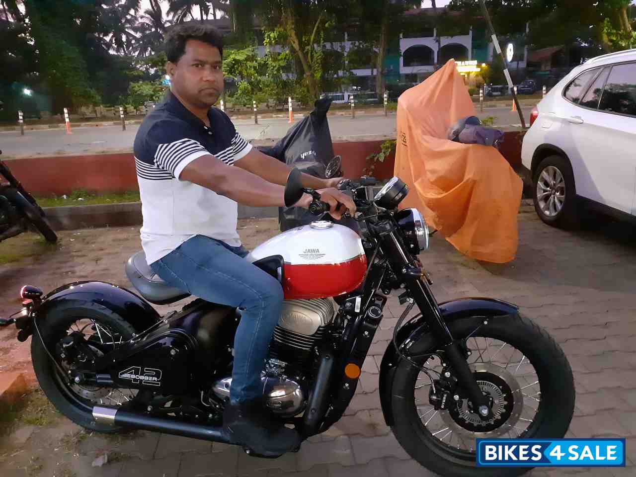 Jasper Red Jawa  42 bobber