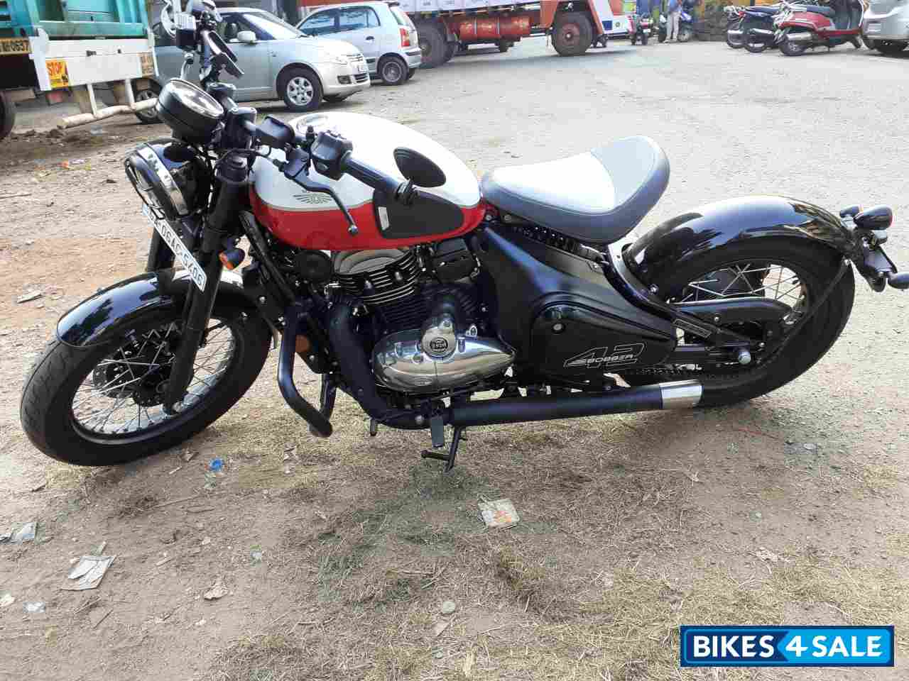 Jasper Red Jawa  42 bobber