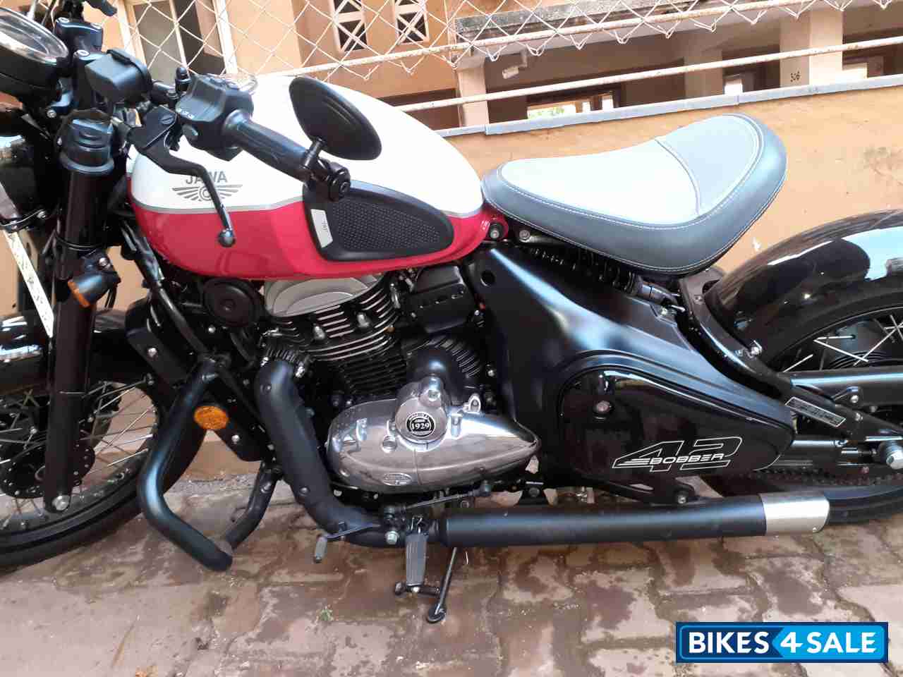 Jasper Red Jawa  42 bobber