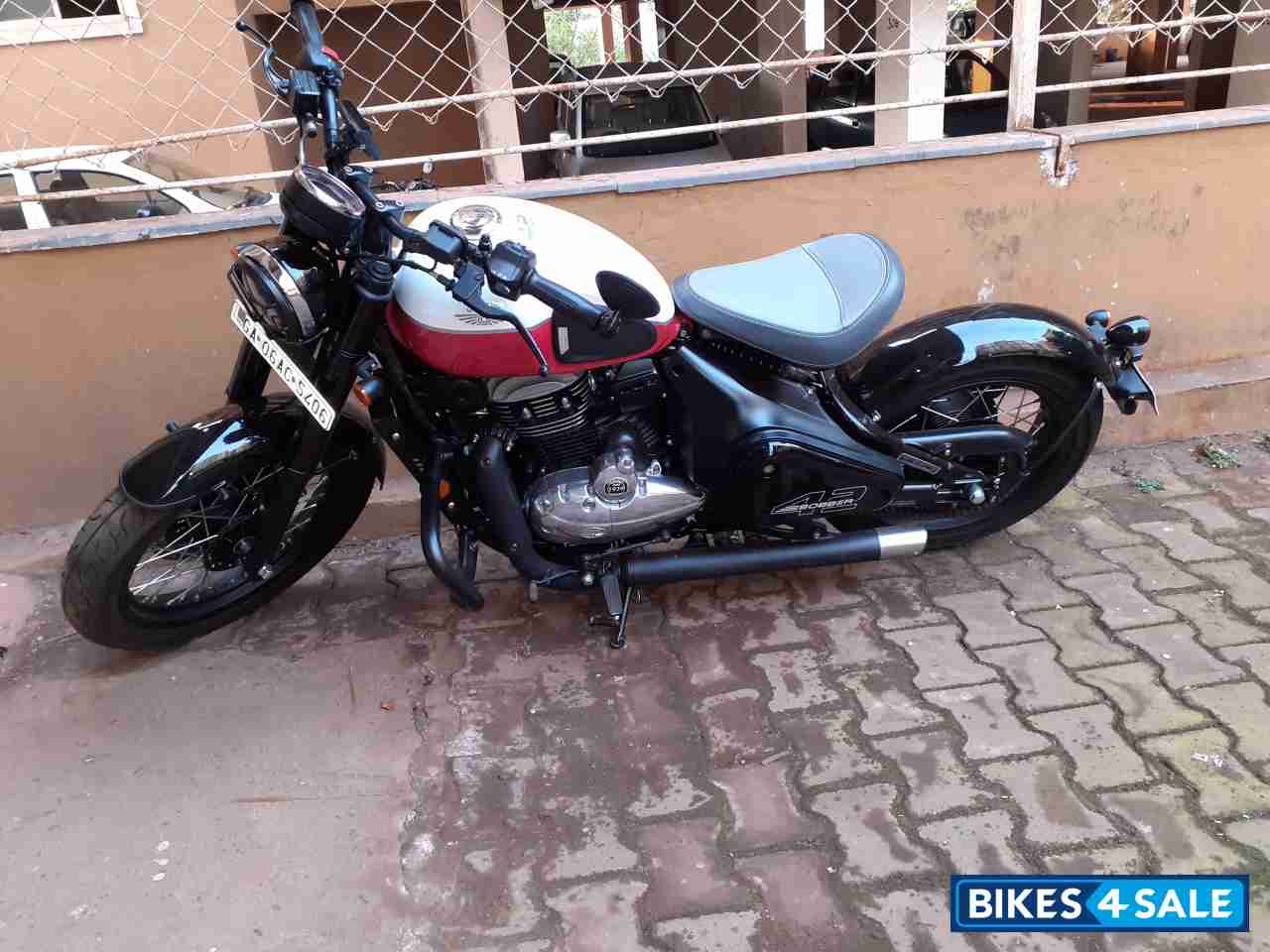 Jasper Red Jawa  42 bobber