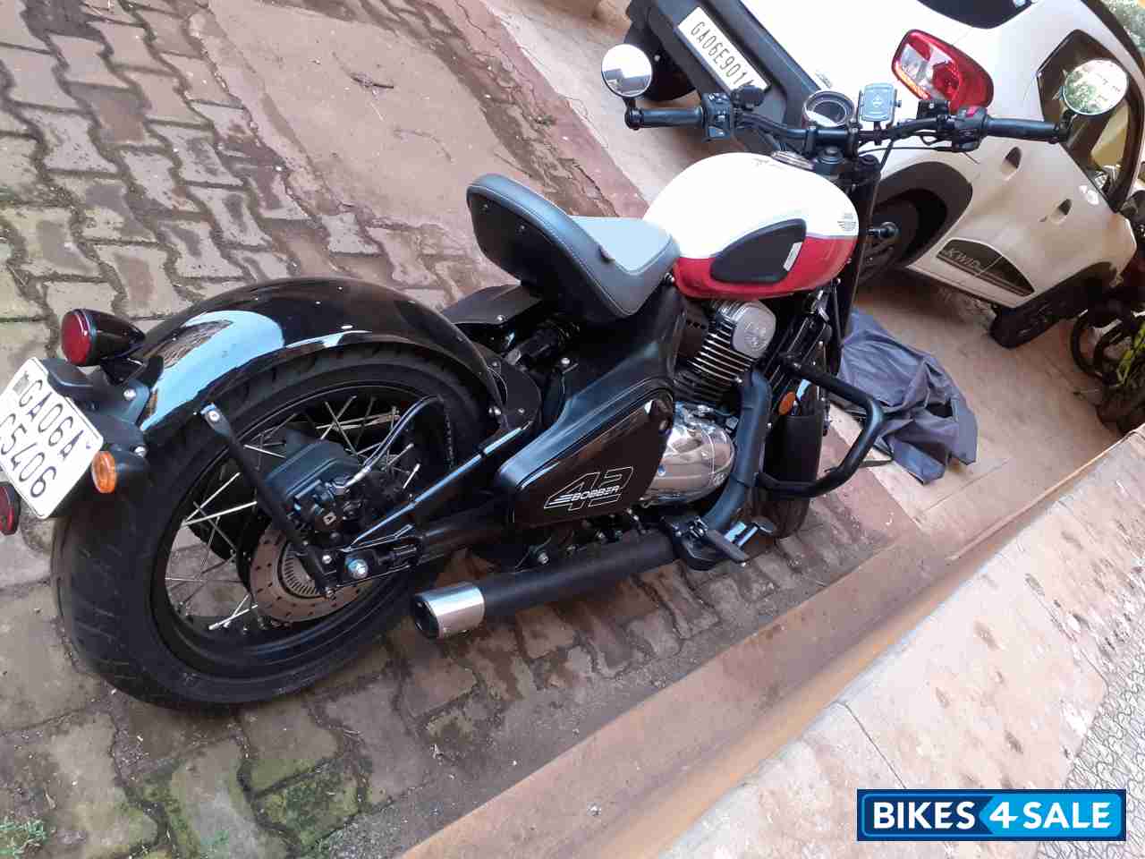 Jasper Red Jawa  42 bobber