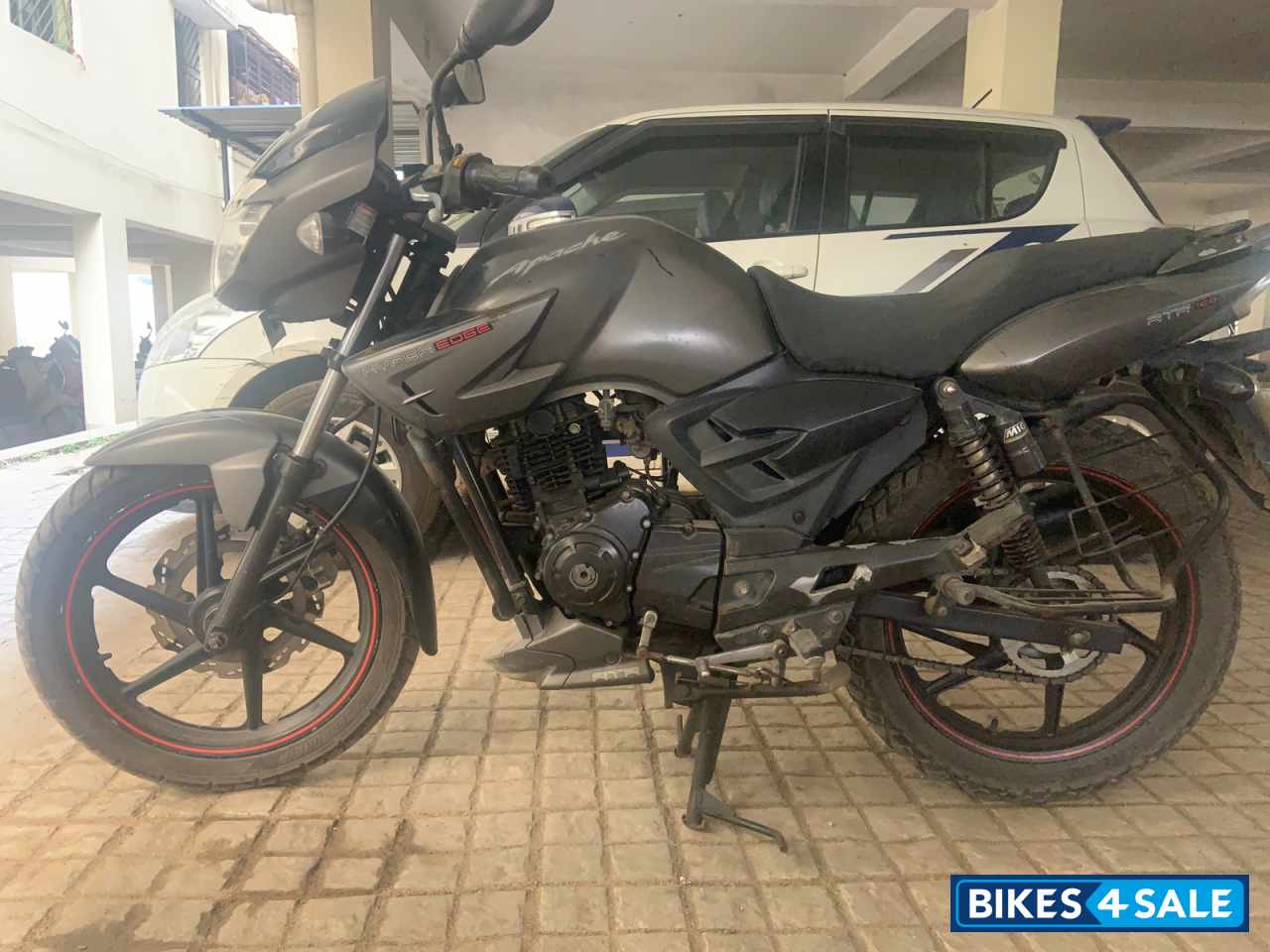 Grey TVS Apache RTR 160