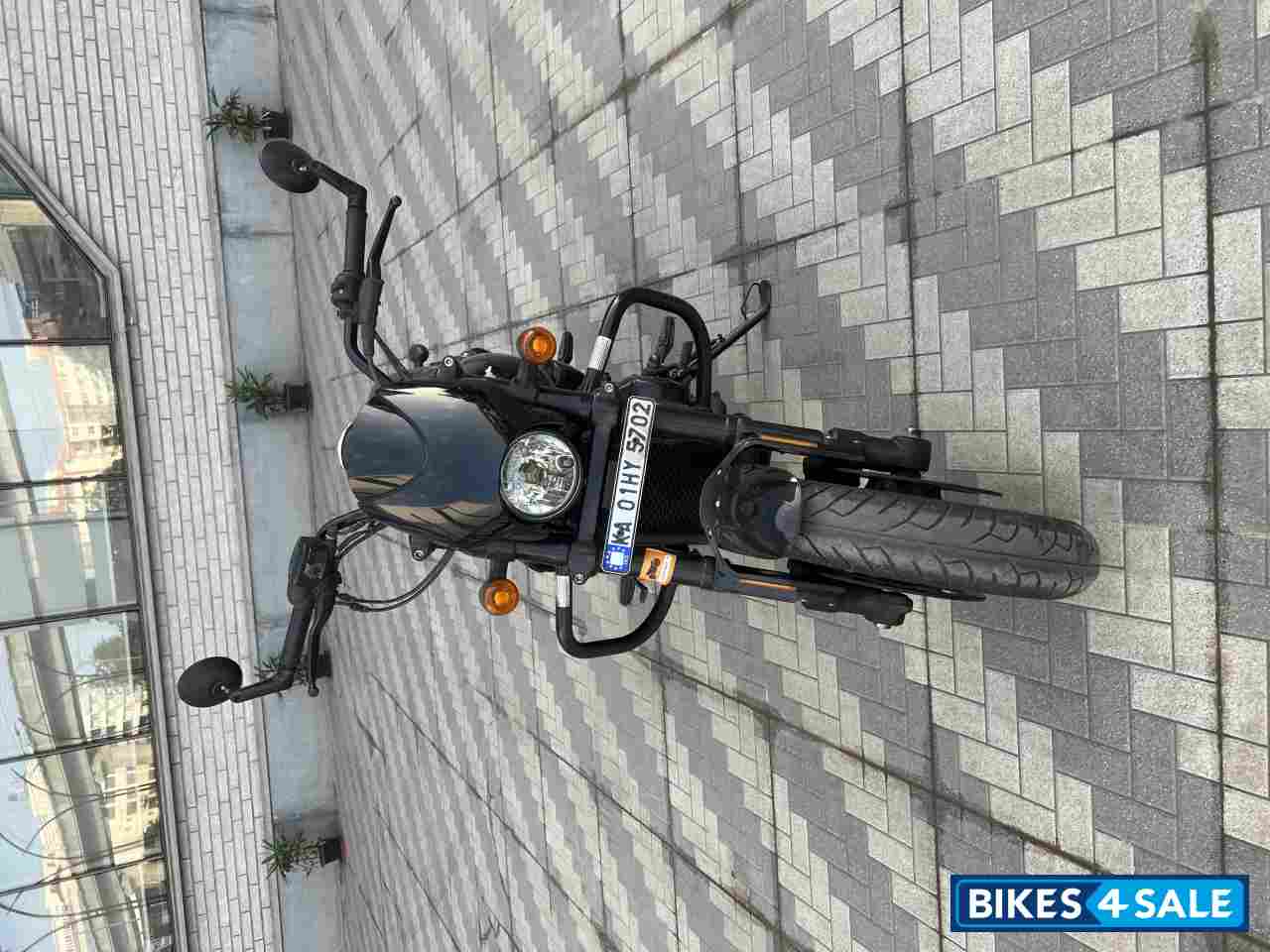 Black Harley Davidson Street Rod