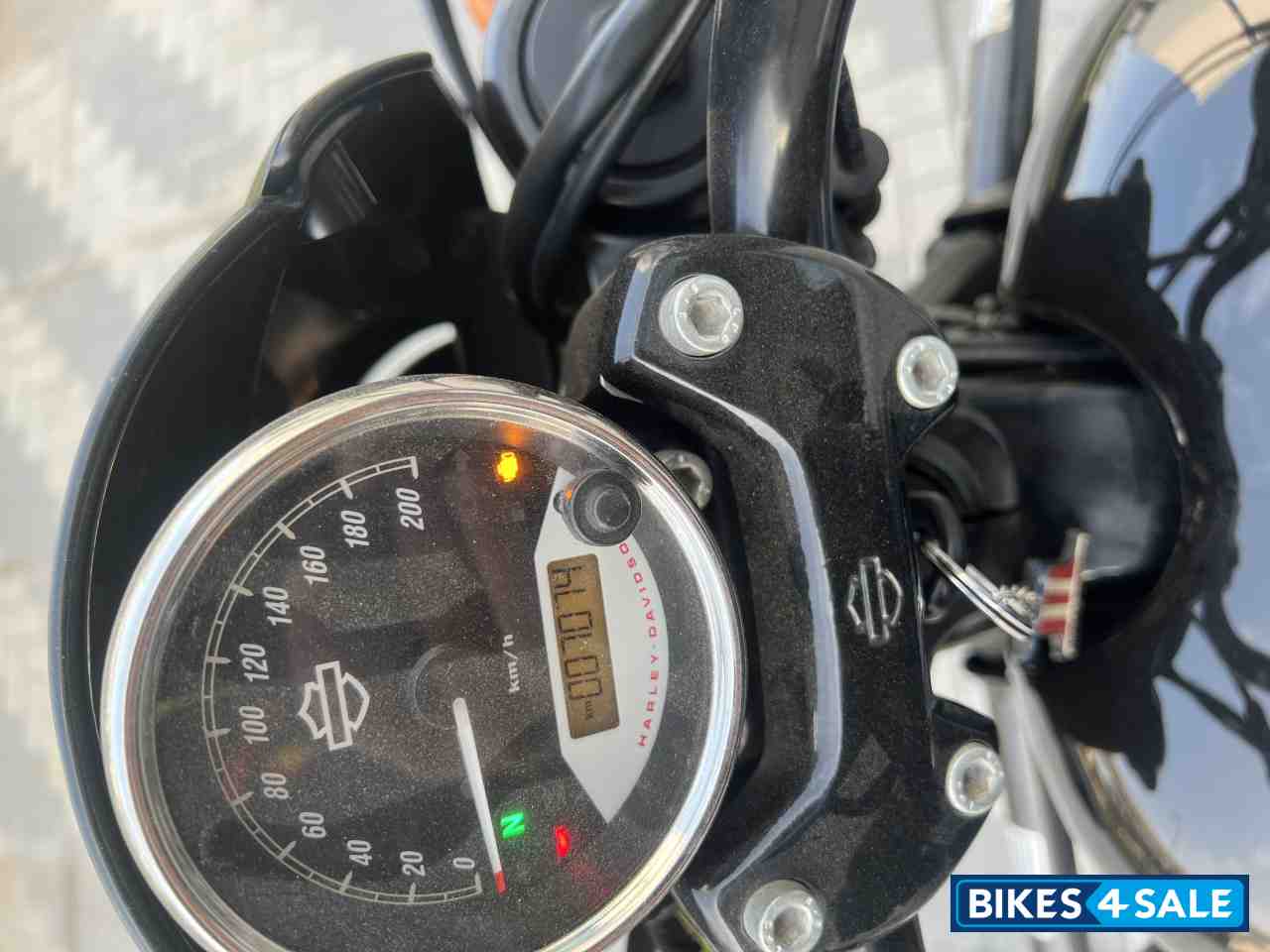 Black Harley Davidson Street Rod