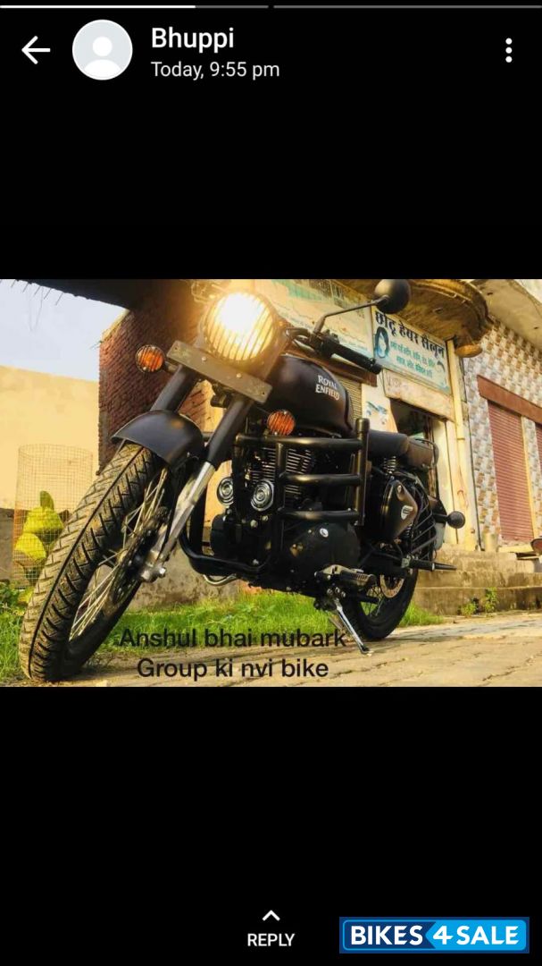 Royal Enfield Classic Stealth Black