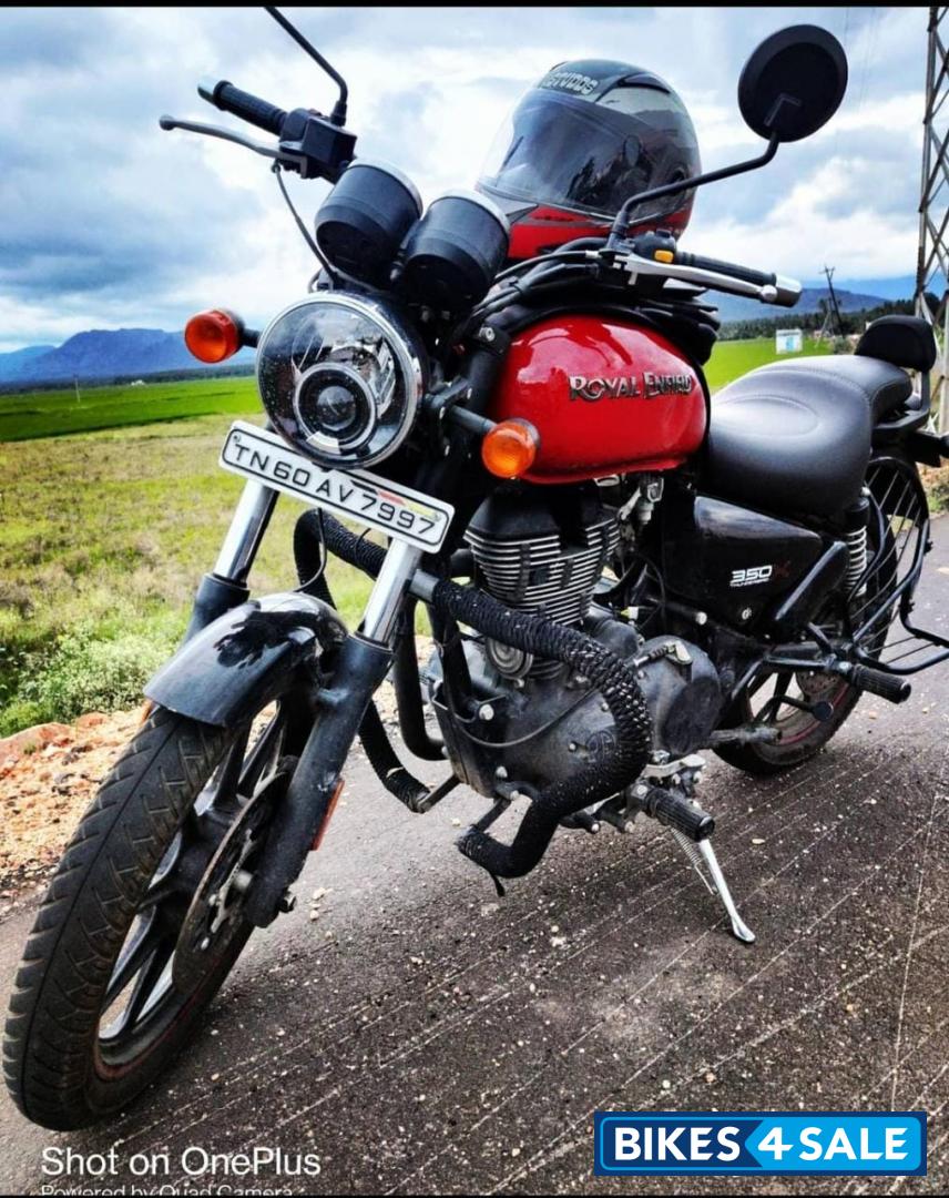 Red Royal Enfield Thunderbird X 350