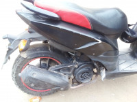 Black Aprilia SR 150