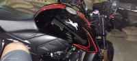 Black TVS Apache RTR 200 4V 2022