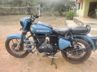 Airborne Blue Royal Enfield Classic Signals Airborne Blue